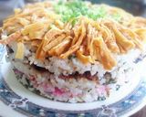 ちらし寿司ケーキ☆作り方6写真