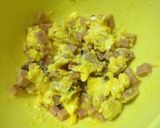 焼豚と卵のおにぎり作り方3写真