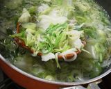 ✿レタスのお味噌汁✿作り方1写真