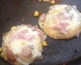 たこ焼き器 餃子の皮でアレンジ♪お花ピザ作り方10写真