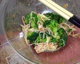 ブロッコリーとカニカマ和風デリ＊醤油麹＊作り方3写真