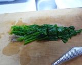 ほうれん草としらすのお浸し作り方1写真