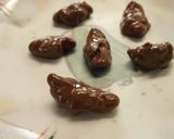 くるみソース✿　チョコ＆チーズプリン作り方4写真