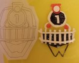 先取り！トッキュウジャー１号のキャラ弁当作り方6写真