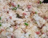 あまりご飯でレタスチャーハン☆作り方2写真