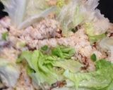 あまりご飯でレタスチャーハン☆作り方5写真