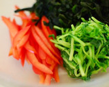 わかめと豆苗のゴマ味噌和え【作りおき】作り方3写真