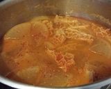 ハチノスのピリ辛韓国風煮込み作り方5写真