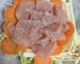 鶏むね肉でヘルシー☆野菜蒸し作り方3写真