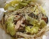 さけとたっぷり野菜のハーブバター蒸し☆作り方7写真