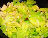 かまぼことベーコンの簡単野菜炒め作り方4写真