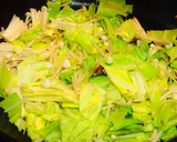 かまぼことベーコンの簡単野菜炒め作り方4写真