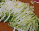 白菜の卵とじ作り方1写真