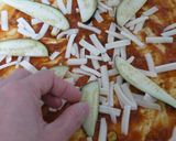 餅入りピザ作り方7写真