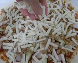 餅入りピザ作り方10写真