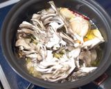 貝類と舞茸のアンチョビオイル煮作り方3写真