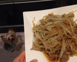 豚、玉ねぎ、もやし。作り方4写真