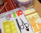 鬼さんとお福と、そしてくまモン✴︎弁当作り方2写真