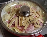 簡単♡白菜とベーコンと油揚げの白だし煮作り方5写真