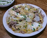 簡単♡白菜とベーコンと油揚げの白だし煮作り方10写真