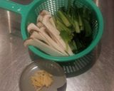 小松菜とエリンギの卵炒め作り方1写真
