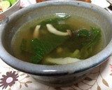 ☆レタスとキノコのぽかぽか生姜スープ作り方3写真