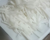 簡単！ 大根の炒め煮作り方1写真