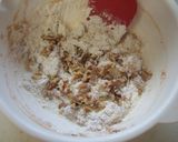 カリッ香ばしい✿胡桃＆小豆パウンドケーキ作り方5写真