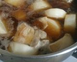 とろける♪厚切り豚肉と大根の煮物作り方8写真