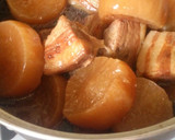 とろける♪厚切り豚肉と大根の煮物作り方9写真
