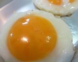 お月さんみたいな目玉焼き作り方4写真