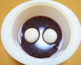 ゆであずきと餅★お正月にレンジおぜんざい作り方8写真