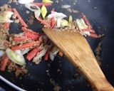 しそ香る♡醤油焼きそば作り方2写真