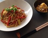 しそ香る♡醤油焼きそば作り方3写真