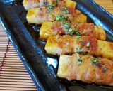 余ったお餅de豚巻き餅（生姜焼き風）♪作り方6写真