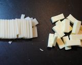 カリッと餅チーズ餃子!作り方1写真