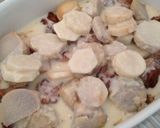 里芋と鳥肉のホクホクグラタン♬作り方3写真