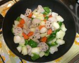 揚げない☆簡単酢鶏作り方6写真