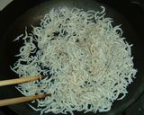 しらすと水菜のパスタ温泉卵添え作り方2写真