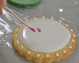 花アイシングクッキーwet-on-wet作り方6写真