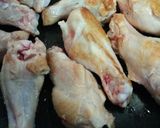 骨付き鶏肉と大根の煮物作り方1写真