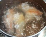 骨付き鶏肉と大根の煮物作り方3写真