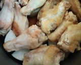 骨付き鶏肉と大根の煮物作り方4写真