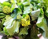 菜の花とうどのからし酢味噌和え作り方1写真