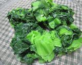 高菜【万葉】の卵落とし作り方1写真