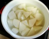 ぶり大根にこんにゃく☆照りソース作り方1写真