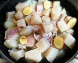 ぶり大根にこんにゃく☆照りソース作り方4写真