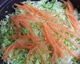 土鍋で千切り野菜と豚バラ肉の重ね蒸し作り方3写真