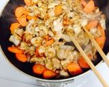 簡単♩レンコンと豚肉の炒め煮作り方3写真