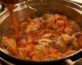 はかせなべで作る鶏もも肉のトマトソース煮作り方6写真